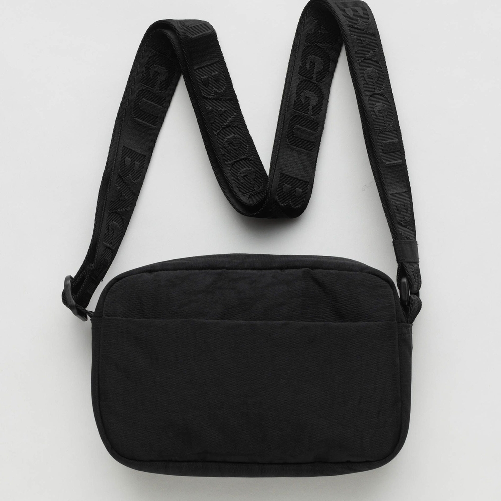 BAGGU Camera Crossbody Bag In Black